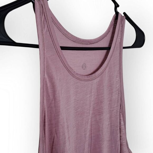 Lululemon Women's Goal Up Tank Antoinette Dusty Rose size 8/10 - Picture 3 of 5